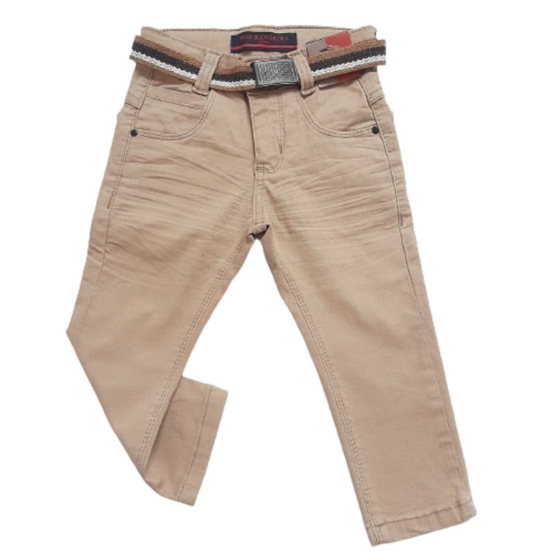 Calça Jeans Infantil Juvenil  Menino Masculino Com Elastano  Preta  Bege  1 2 3 4 6 8 10 12 14 16
