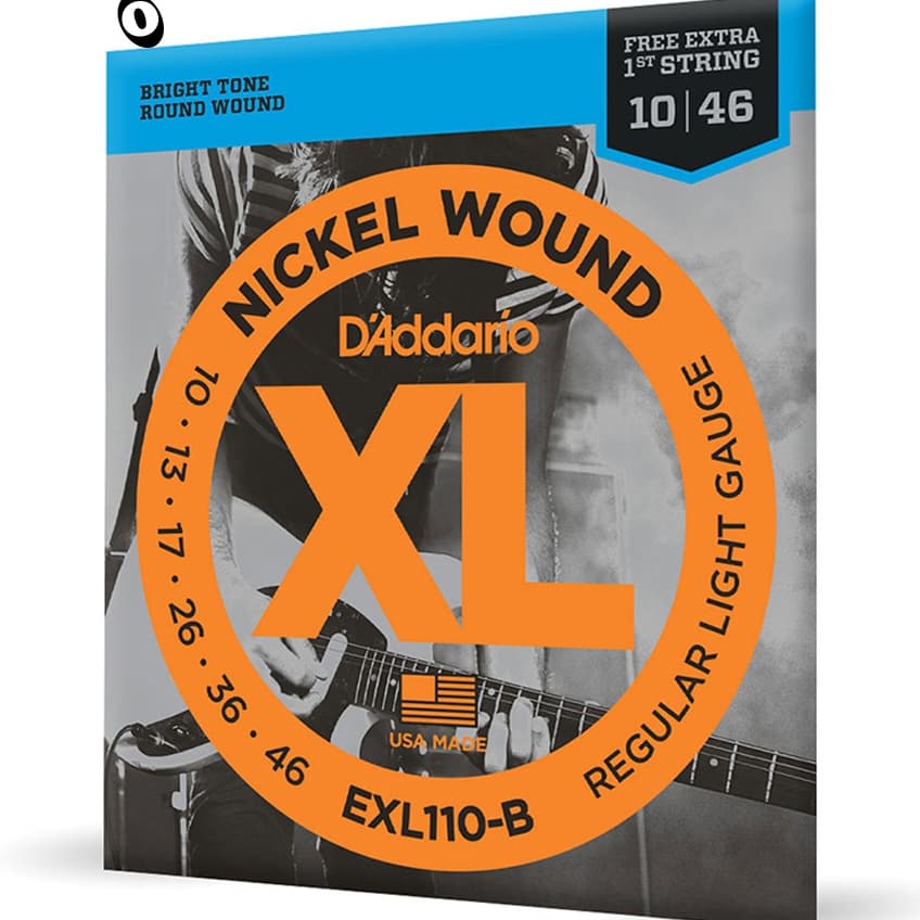 Encordoamento para Guitarra Daddario 010-046 EXL110-Encordoamento para Guitarra Daddario 010-046 EXL110-
