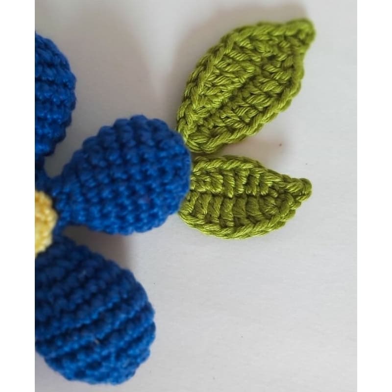 4 Folhas amigurumi mobile/porta maternidade/varal/enfeite de Cabelo.