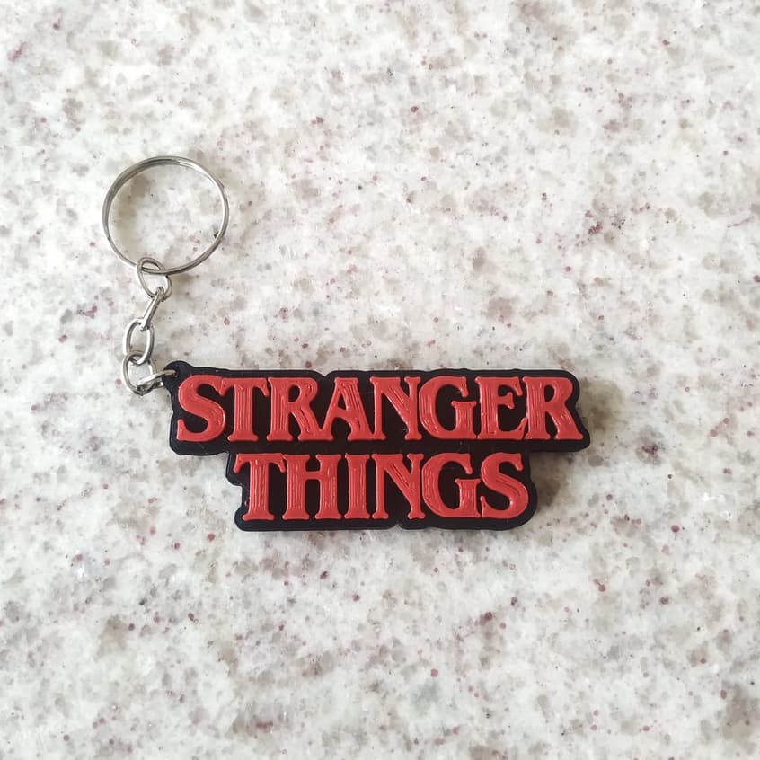 Chaveiro da Série Stranger Things
