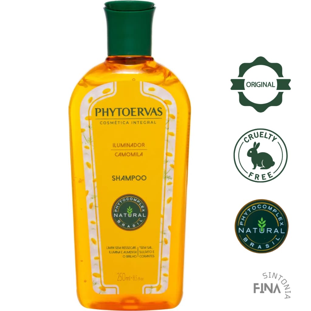 Shampoo Iluminador Camomila Phytoervas 250ml