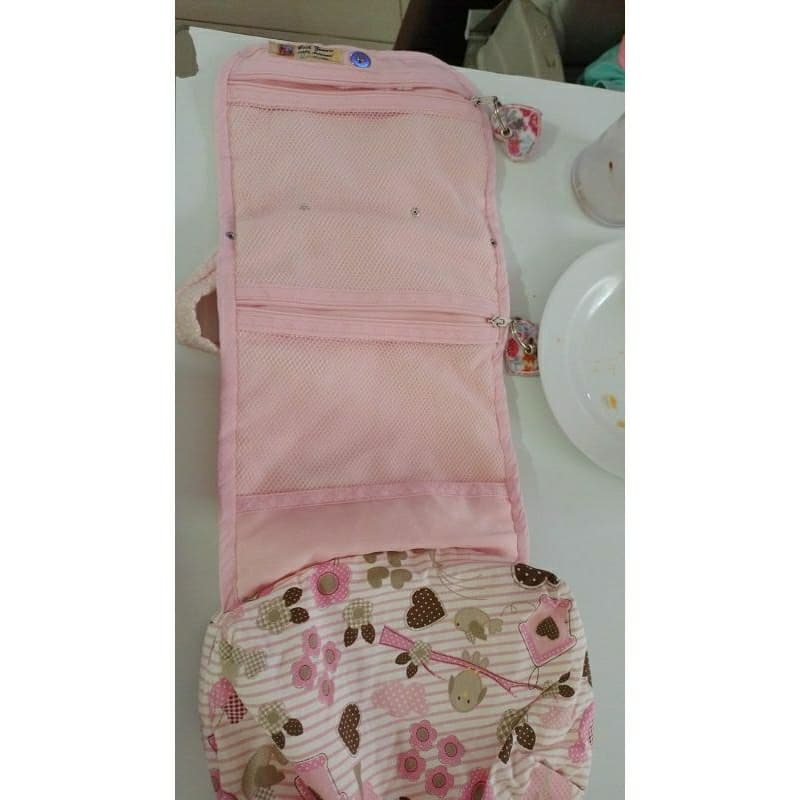 bolsa infantil de tecido bordada