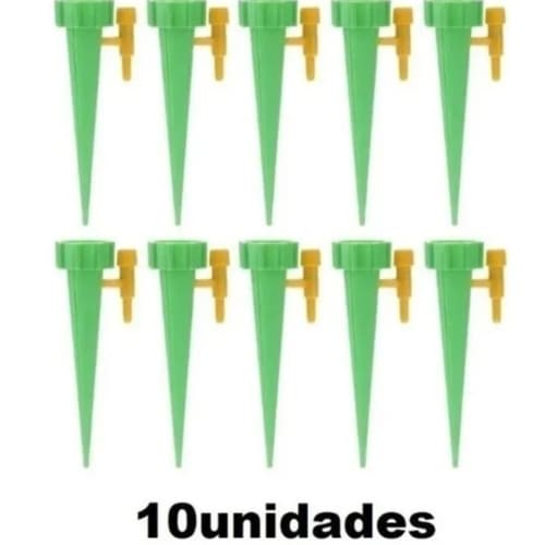 12 Gotejador Irrigador Acoplável Em Garrafa Pet Jardim Dosador Vaso horta flores Plantas  Em Garrafa