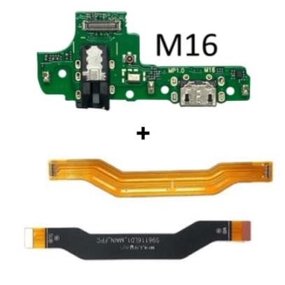 Placa de Carga Conector  Galaxy A10S A107 (M16)+Flex Mainboard Placa Samsung A10S (M16)