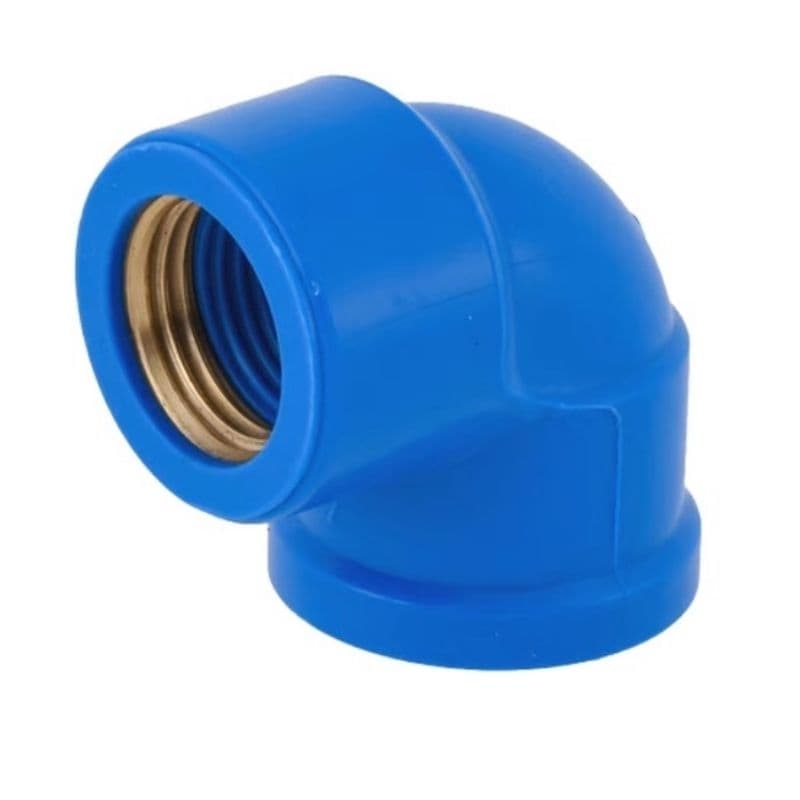 Cotovelo Joelho Azul Bucha de metal Tigre 3/4 25 mm
