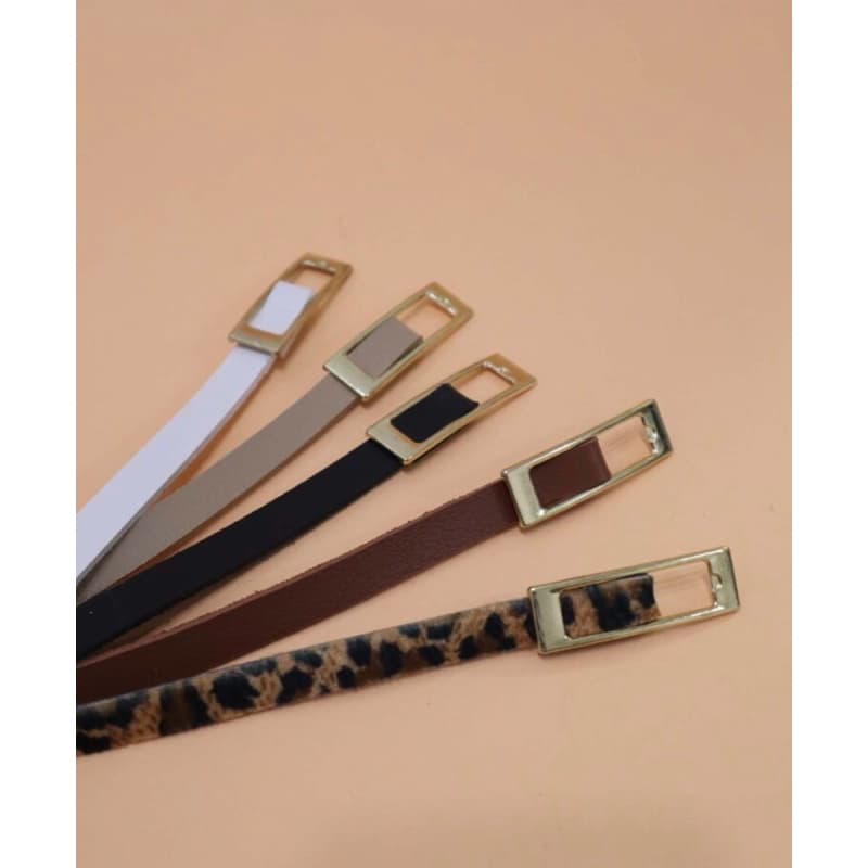 Cinto Fino Feminino Moda blogueira 1cm