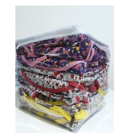 Kit 10 Unidades de Organizador 20x20x20 Para Fraldas Meias  Roupas Lençois Toalhas Brinquedos.