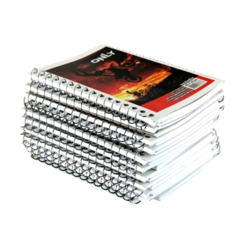 Kit 12 Cadernetas 1/8 - 48fls capa flexível l Panamericana