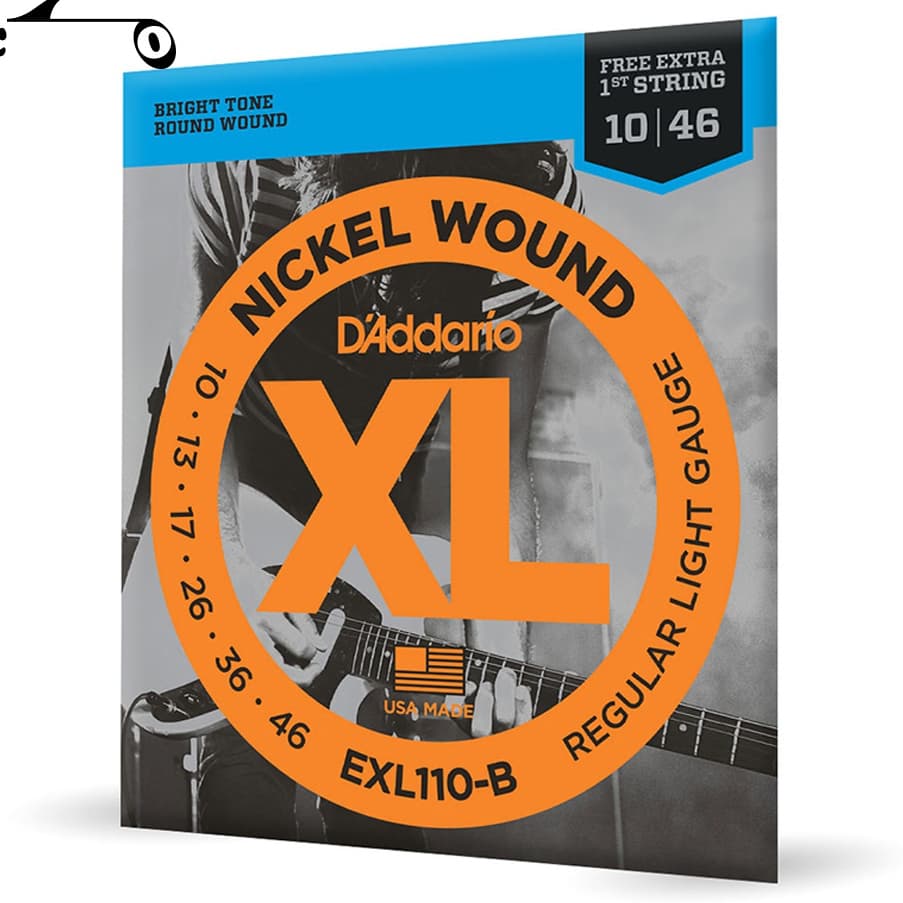Encordoamento para Guitarra Daddario 010-046 EXL110-Encordoamento para Guitarra Daddario 010-046 EXL110-
