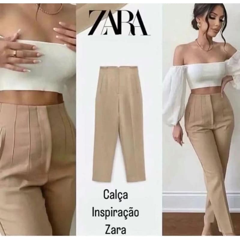 calça alfaiataria modelo novo ZR 09