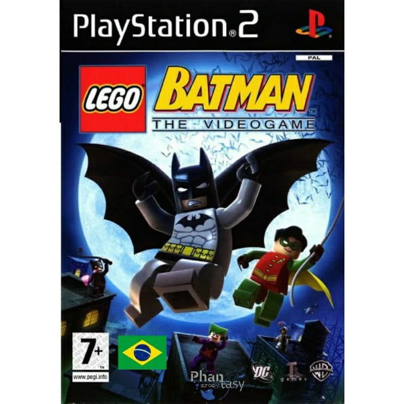 Lego Batman The Videogame legendado em português para PlayStation 2 PS2 desbloqueado