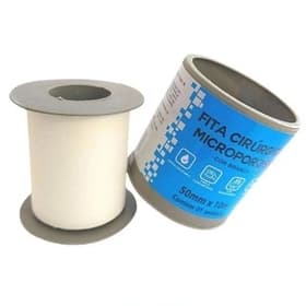 Fita Micropore Branca CIEX 5cm x 10m  p/ Extensão de Cílios, Sombra ou Delineado
