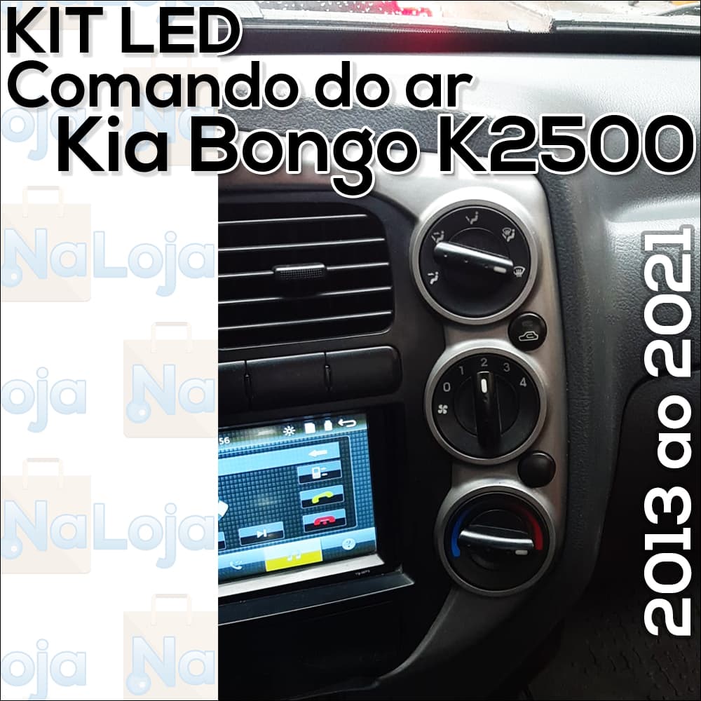 Kit Lampada Led Comando Do Ar Kia Bongo 2013 Ao 2021 K2500