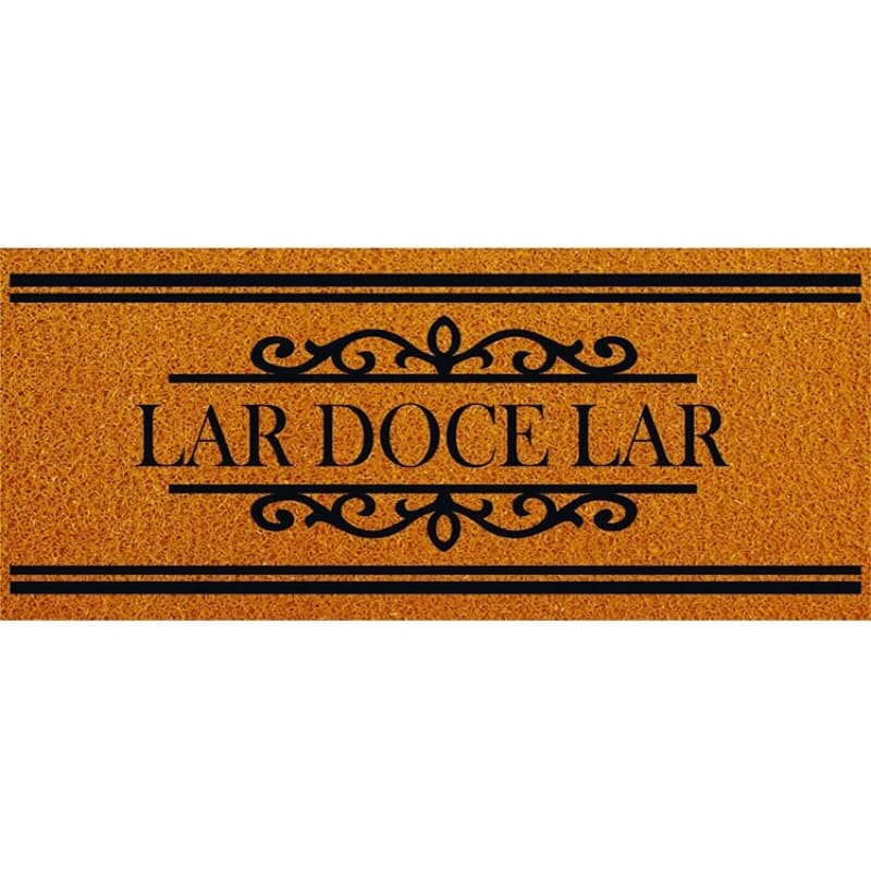 Tapete Capacho personalizado Lar Doce Lar 1,00X0,50 cm.