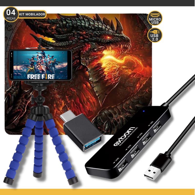 Kit Mobilador Gamer Completo Promoção Para Celular