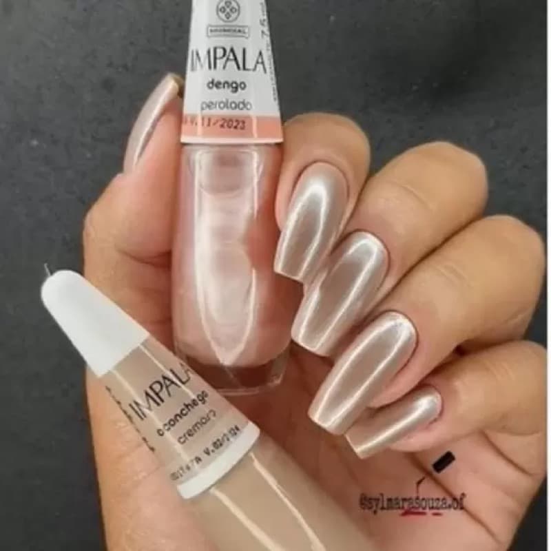 Kit 2 Esmalte Impala ( Aconchego, Dengo) 8ml Combinação de Esmalte