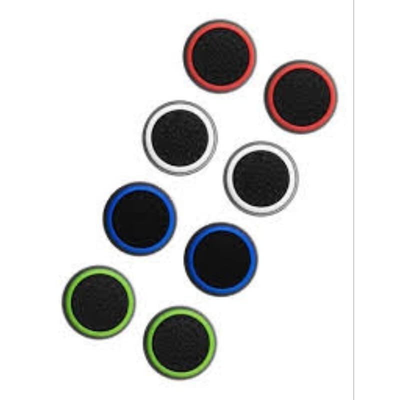 Kit 10 Pares Grip Silicone Analógico Controle Ps4 / Ps5 / Xbox 360 / Xbox One / Series / Nintendo Switch Pro