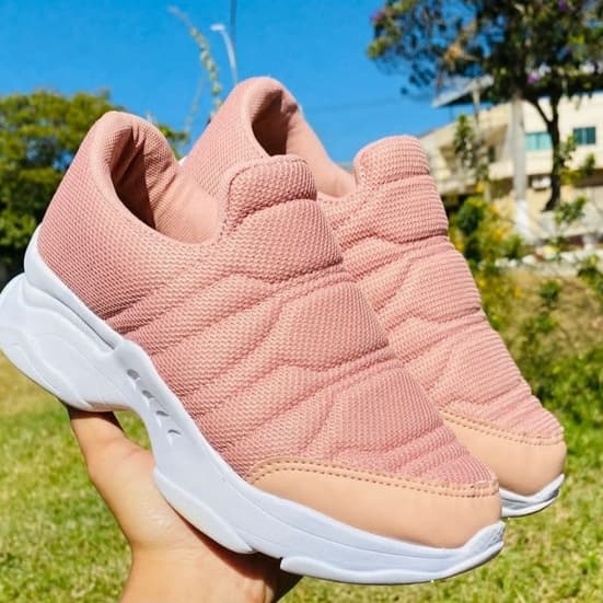 Tênis Meia Feminino - Tenis Feminino Calça Facil, Leve e Confortável Promoção