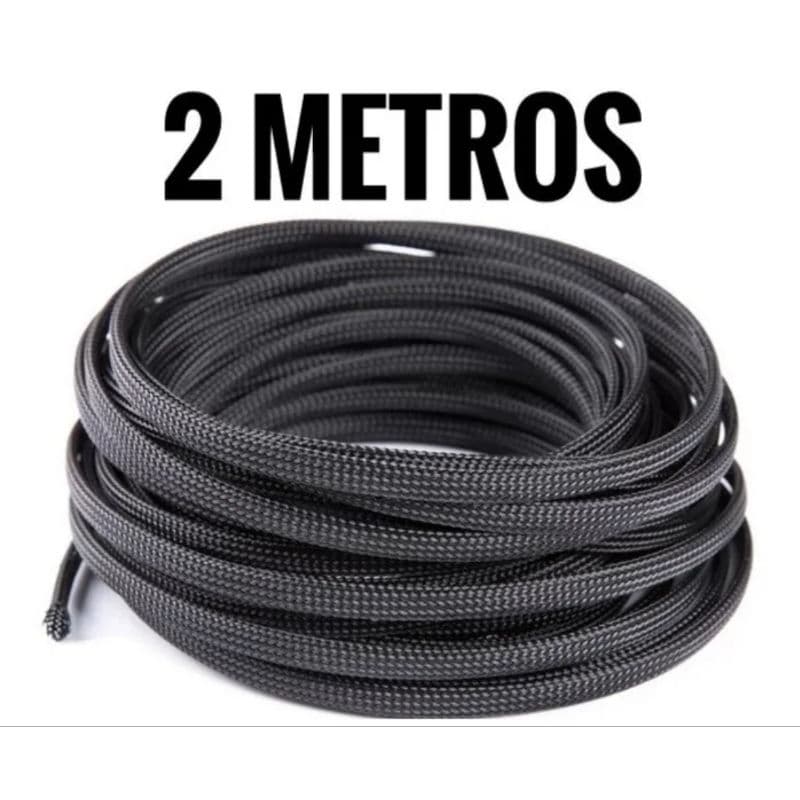 Wire Mesh Guard 2 Metros 8mm Preto malha expansivel pc fonte