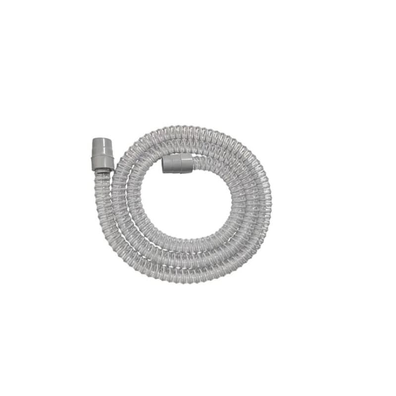 Traqueia Tubo Cinza PVC Atóxica para Cpap e Bipap 22mm x 1,80m- Ventcare