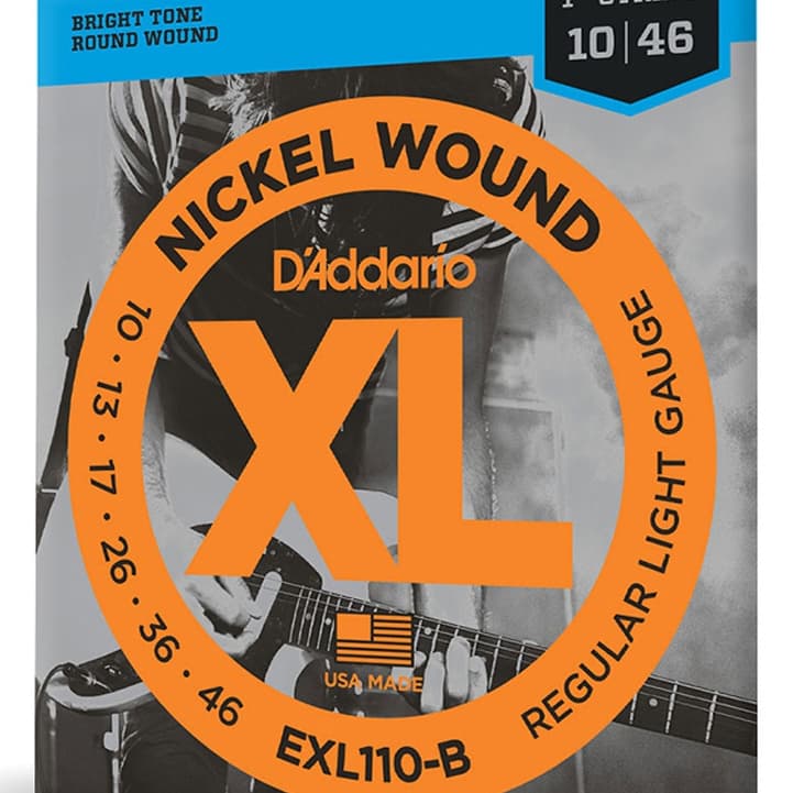 Encordoamento para Guitarra Daddario 010-046 EXL110-Encordoamento para Guitarra Daddario 010-046 EXL110-