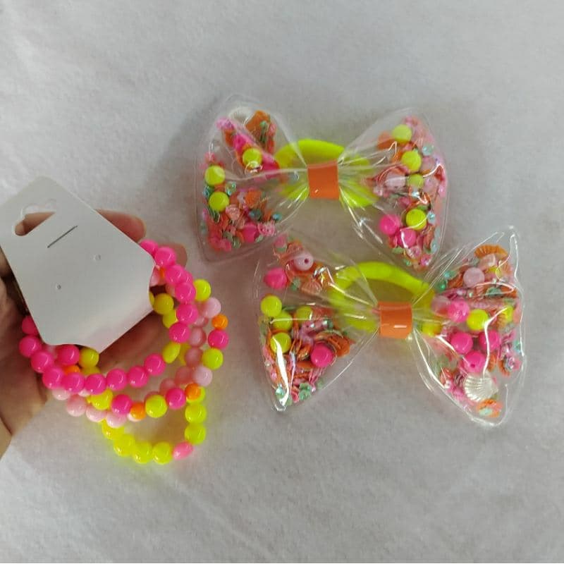 Laço piscina, pulseras,neon verão/ parzinho/ Xuxinha
