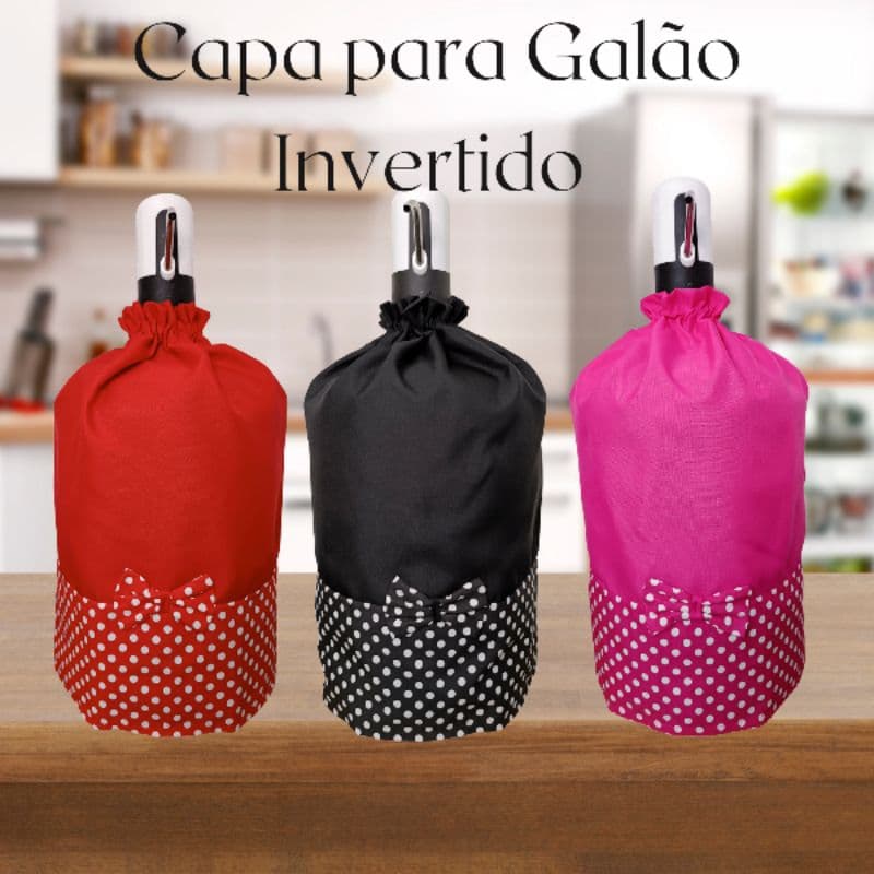 Capa para galão de água 20 litros invertida Laço