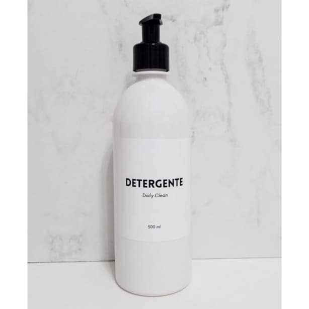 Frasco Branco Detergente 500ml