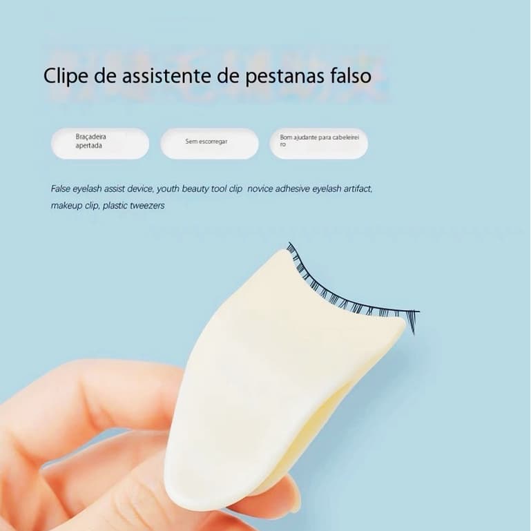 Portátil aplicador de cílios  modelador de maquiagem de olho ferramenta cosmética alice bijou