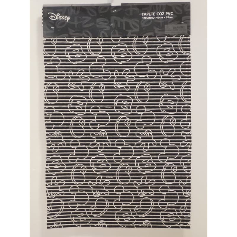 Passadeira para Cozinha Disney 43x65 Emborrachado Mickey Mouse