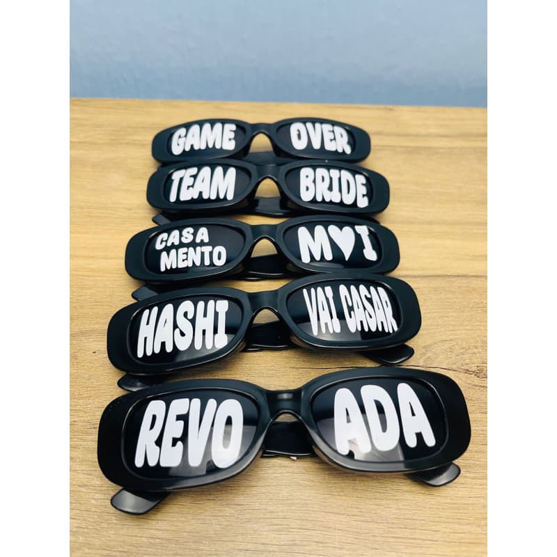 ÓCULOS PERSONALIZADO HYPE RETRO TIK TOK BLOGUEIRA