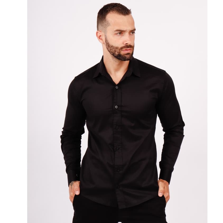 Camisa Social Slim Masculina/ Roupas Masculinas