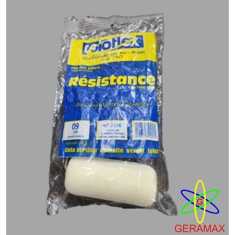 rolo para pintura ultra resistente a solventes roloflex Rolo de pintura para solvente, rolo para solvente