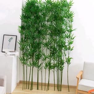 Planta Artificial Galho Haste de Bambu Unidade 1.05m Toque Real 1unidade