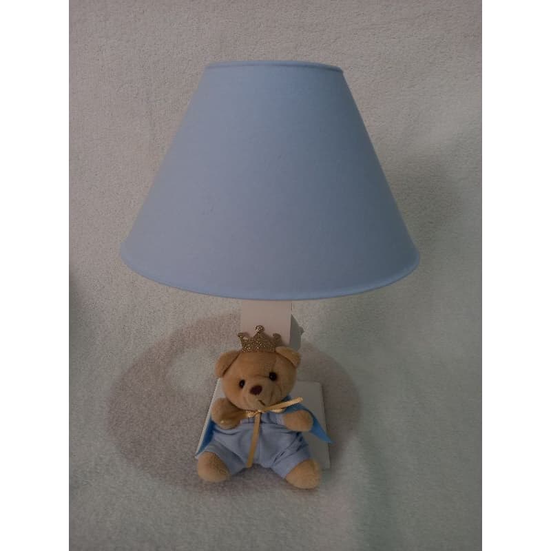 abajur cômoda infantil urso principe azul
