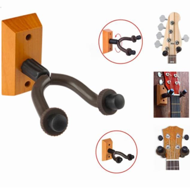 Suporte De Parede Violão Guitarra Baixo Viola Ukulele Hy-407