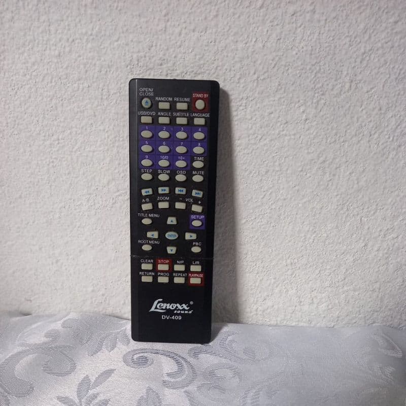 Controle Remoto Original Lenoxx DV-409 usado