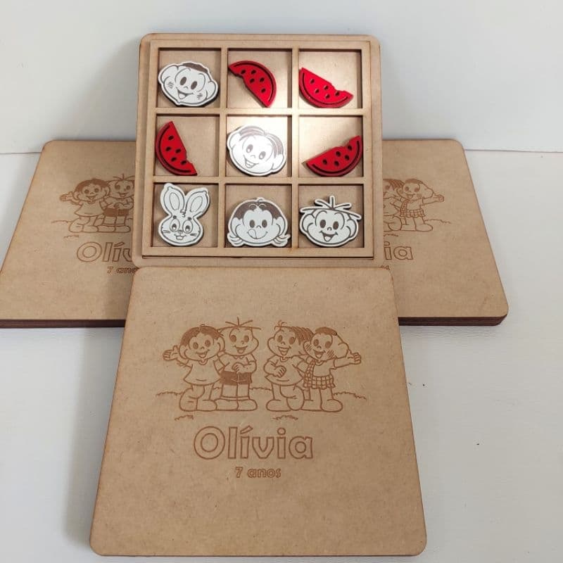 15 lembrancinhas Personalizado em caixa mdf