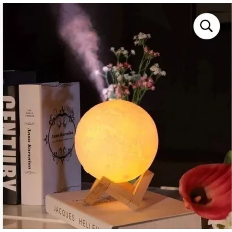 Umidificador Aromatizador Ambiente Luminária Abajur Le 2321
