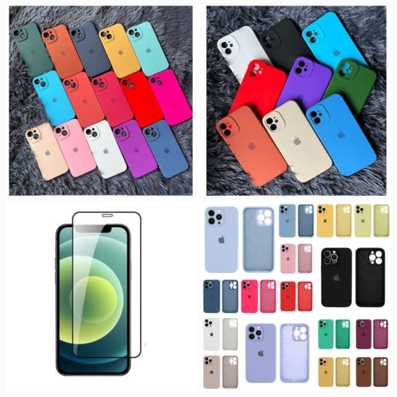 Kit Capinha case + película 3D iPhone 11/11 Pro/ Pro Max