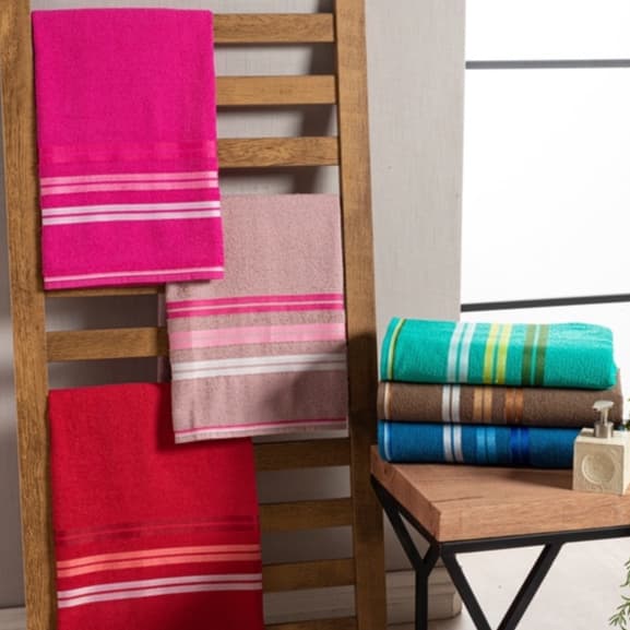 Kit 15 Toalhas Praia Viena Banhão Gigante 100% Algodão 170x80 cm