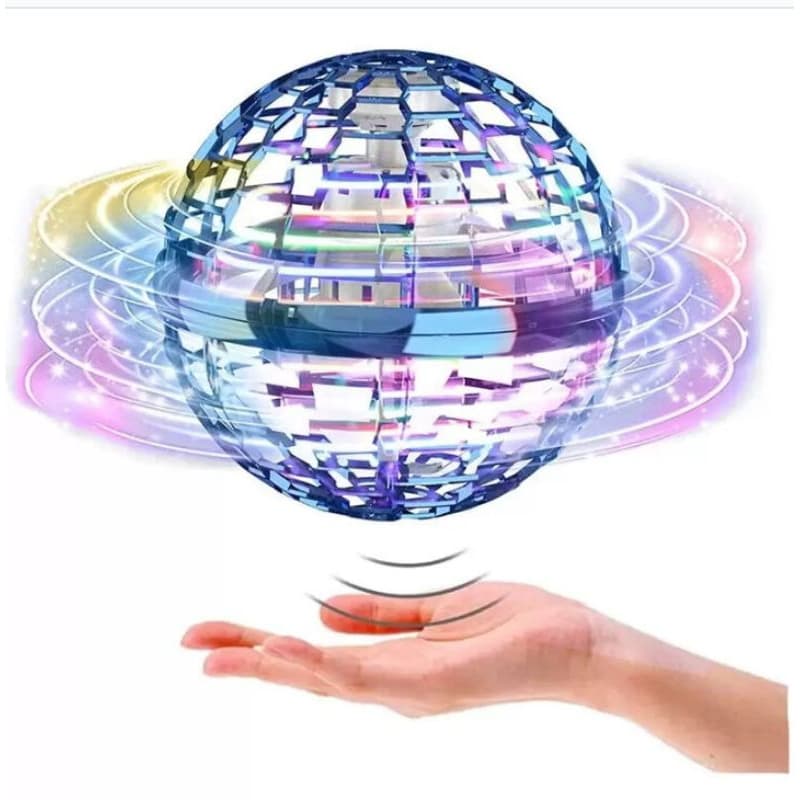 Bola Mágica Voadora Drone Ufo Rgb Flying Pro Fidget - Várias Cores