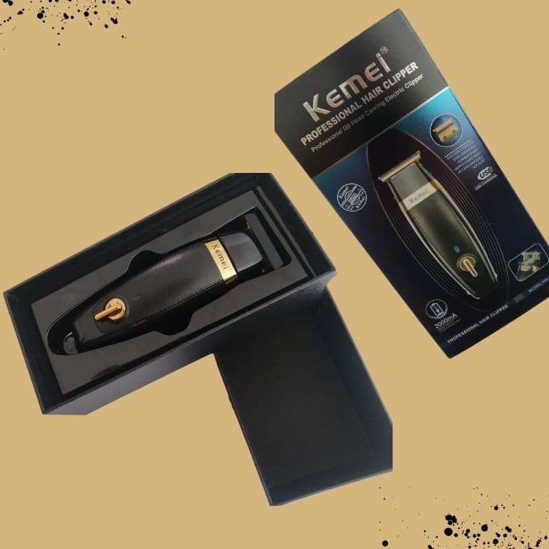 Máquina De Acabamento Profissional Kemei - 1834