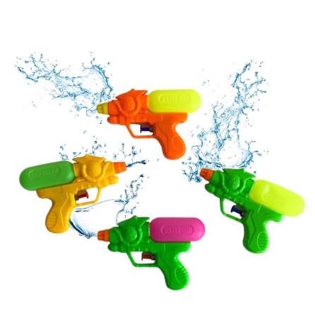 Pistola Arma Arminha Water Gun Lança Água Brinquedo Infantil Piscina Verão