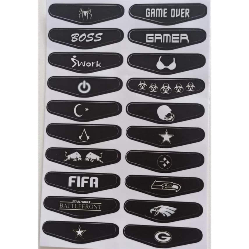 Adesivo da Barra de LED (Lightbar) do controle de PS4