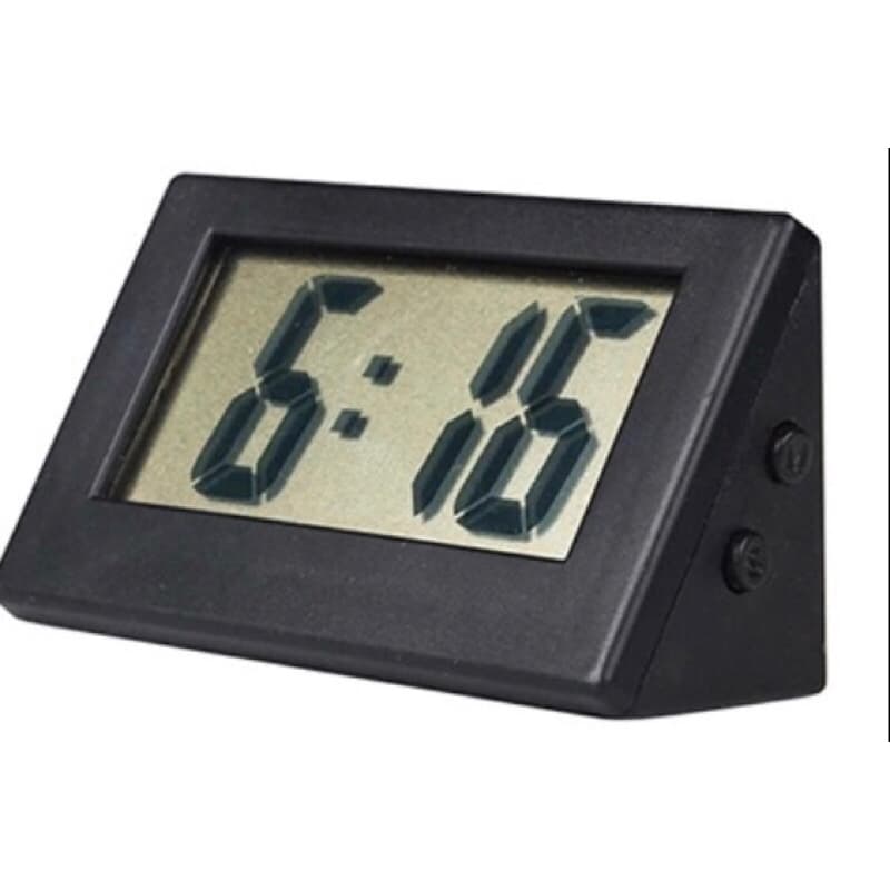 Mini pequeno mesa relógio digital calibres mini digital lcd tela de viagem relógio eletrônico