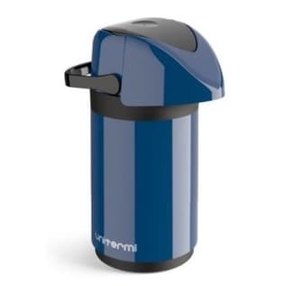 Garrafa Térmica Café Chá Leite Verona Pressão 0,6l Azul