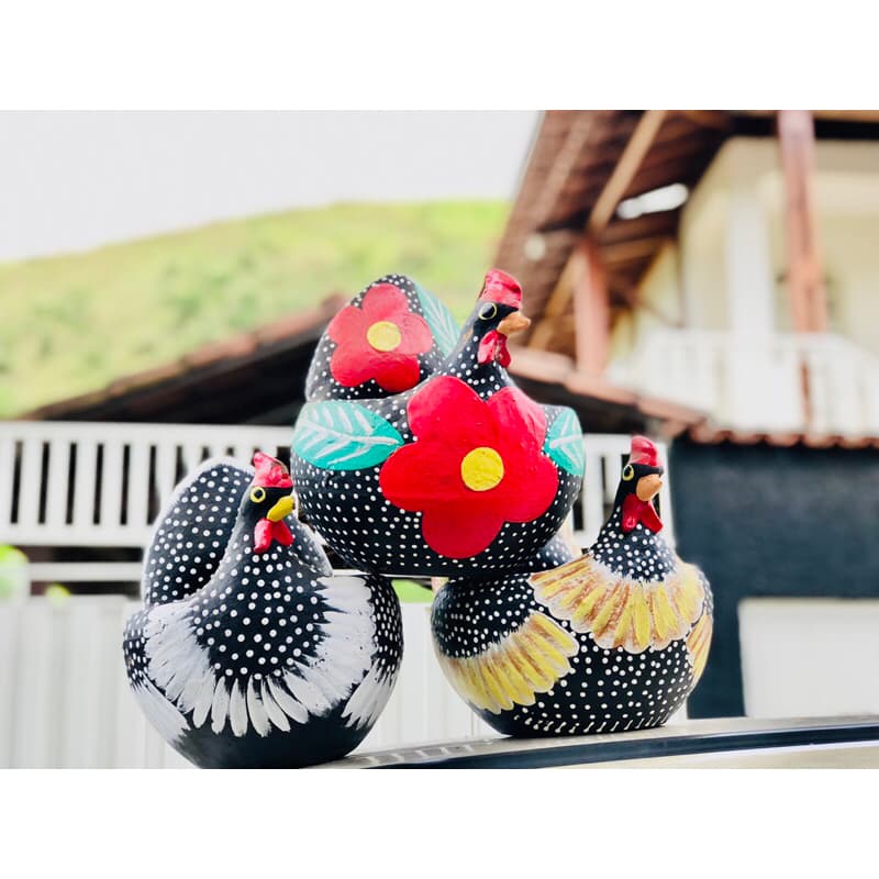 Galinha porta ovos e decorativa !!!