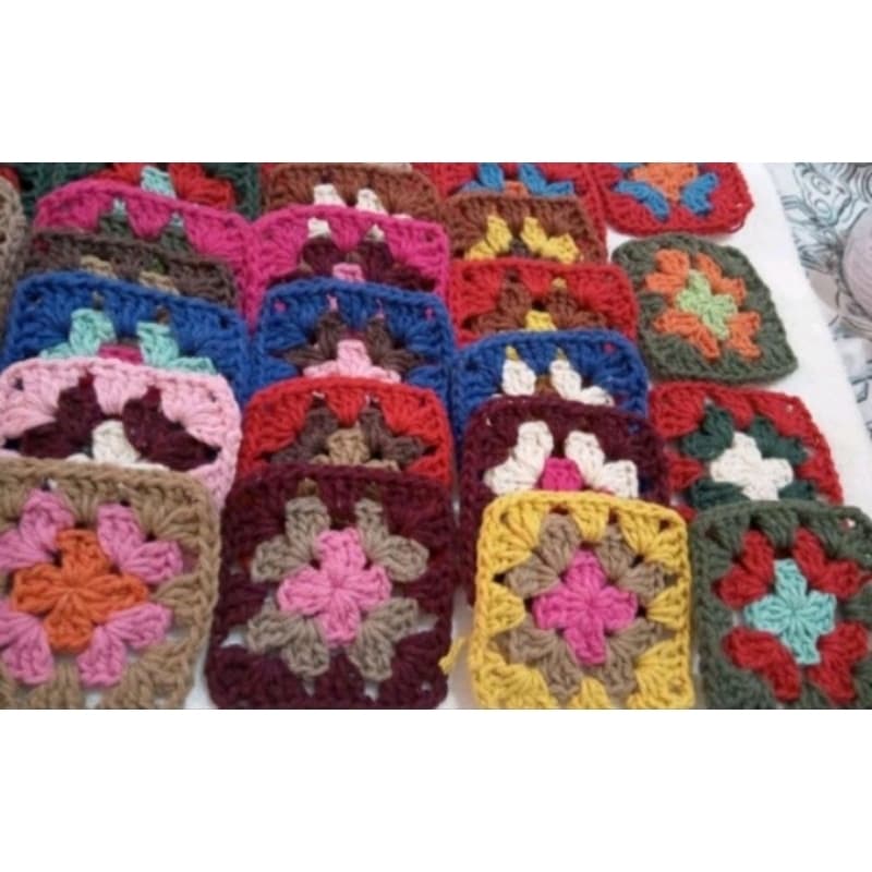 1 kilo de Square, quadradinhos da vovó