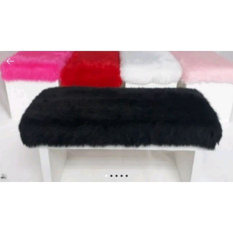 Apoio de mão para manicure ( USA.P) em pelúcia e mdf com cores diversas, brinde apoio de cotovelo.